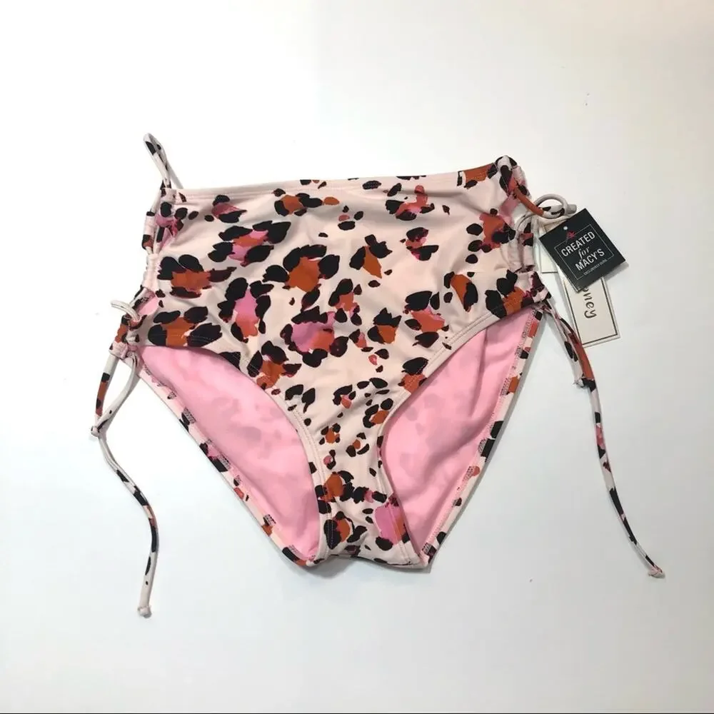 Hula Honey LEOPARD High-Waist Bikini Swim Bottom